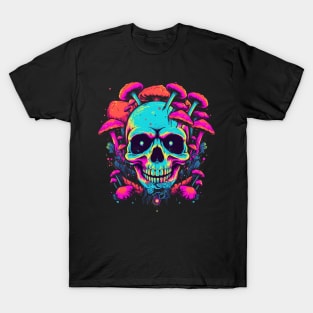 Skull and Mushrooms T-Shirt